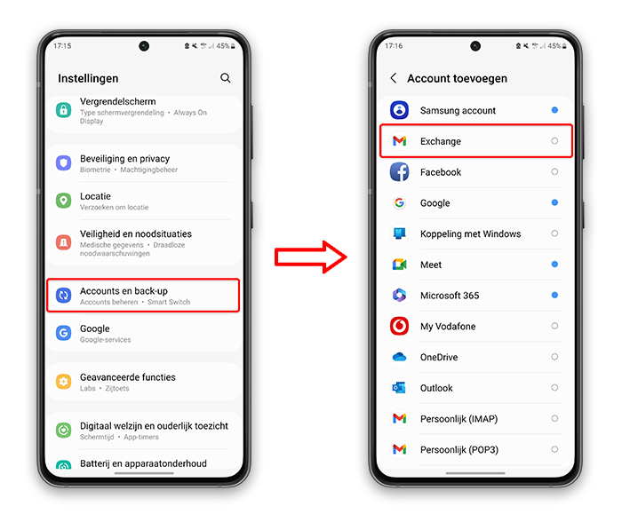 Configuring vBoxxConnect on Android devices - 1