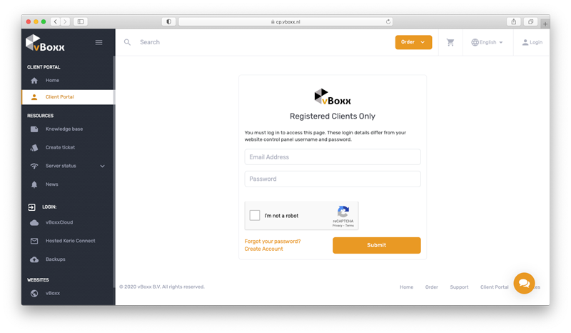 client portal