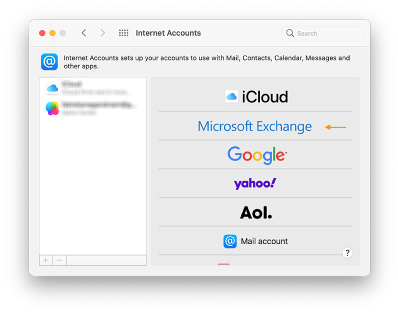 Configuring Apple mail, calendar and contacts with Exchange - 2