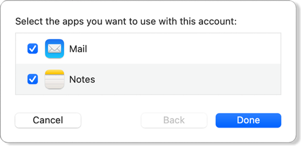 Configuring Apple mail with IMAP (macOS) - 4