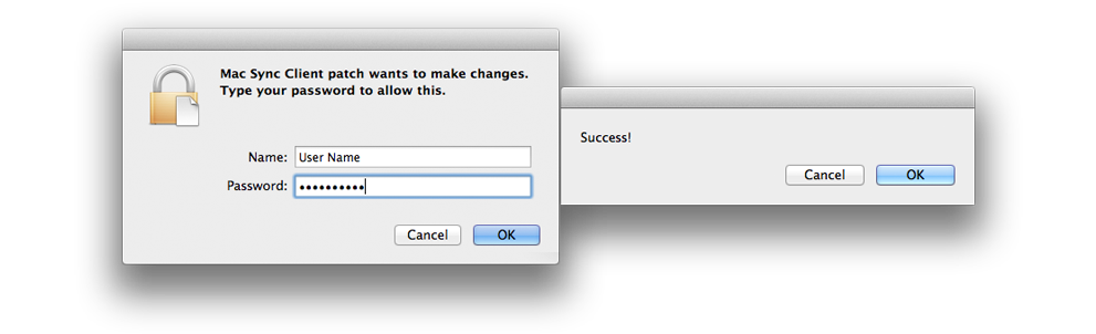 mac sync client patch - vBoxxCloud